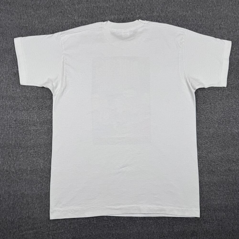 Vintage Puke N Snot T-Shirt Men's‎ XL White Vowel Obstruction Comedy Comic 90s - Picture 5 of 7